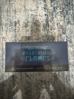 Pokemon Phantasmal Flames ETB Pokemon Center Exclusive Sealed - Image 5