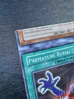 YuGiOh! Premature Burial RP02-EN012 - Error Misprint Miscut Pack Fresh Mint - Image 2