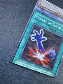 YuGiOh! Premature Burial RP02-EN012 - Error Misprint Miscut Pack Fresh Mint - Image 5