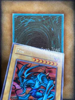 Yugioh Zoa TFK-001 Parallel Secret Rare DAMAGED - Image 2
