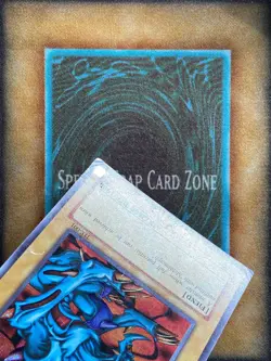 Yugioh Zoa TFK-001 Parallel Secret Rare DAMAGED - Image 3