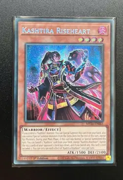 YUGIOH! Kashtira Riseheart MP24-EN065 Prismatic Secret Rare 1st Edition NM - Image 1