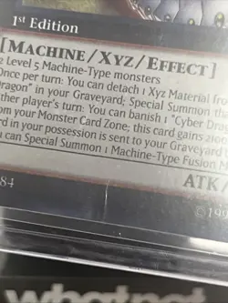 Yugioh! LP Cyber Dragon Nova - SDCR-EN038 - Ultra Rare - 1st Edition B Crease - Image 3