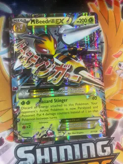 M Beedrill EX XY158 Jumbo Cards Holo - Image 1