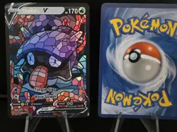 Shellder & Cloyster CUSTOM Stained Glass Holo Cards -Display Only - Image 5