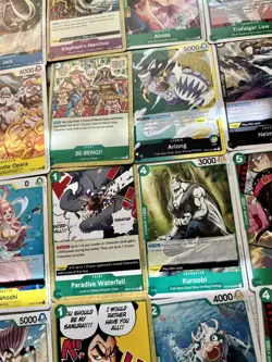 One Piece CCG English Card Lot Mix Of Sets Common Card Lot - Image 3