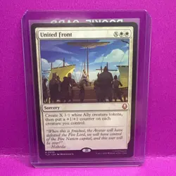 United Front - N/M Avatar The Last Airbender Magic The Gathering Card MTG - Image 1