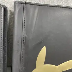 2 Pokemon TCG Ultra PRO Pikachu 9-Pocket Premium Binders Black Gold 360 Cards - Image 4