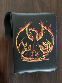 400 Card Pocket Binder with 4 Pocket Trading Cards Album Pages Pokemon TCG - Image 1