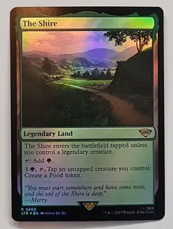 MTG LORD OF THE RINGS THE SHIRE LTR 0260 RARE FOIL UNIVERSES BEYOND - Image 1