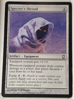 Specter's Shroud - Darksteel - Magic the Gathering MTG Nice! - Image 1