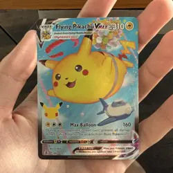 2021 Pokemon SWSH Celebrations Flying Pikachu VM #007/025 - Image 1