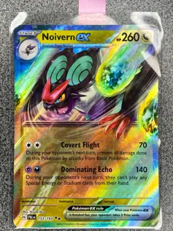 Noivern EX 153/193 NM EN Pokemon TCG Paldea Evolved Double Rare - Image 3