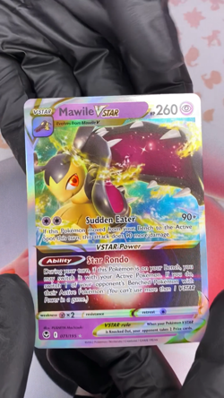 Mawile VSTAR 071/195 English Pokemon TCG Silver Tempest Ultra Rare Full Art - Image 2