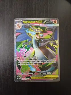 Mega Charizard X Ex 109/094 Full Art Ita Carta Pokemon Fiamme Spettrali PFL 2025 - Image 2