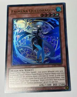 Yu-Gi-Oh - FAIMENA QUEUDRAGON - JUSH-FR002 - Ultra - NM/M 2 - Image 1