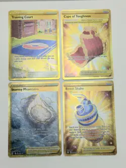 Pokemon TCG Gold Trainer 4 Card Lot NM Great Condition - Image 1