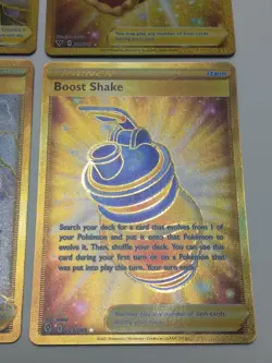 Pokemon TCG Gold Trainer 4 Card Lot NM Great Condition - Image 4