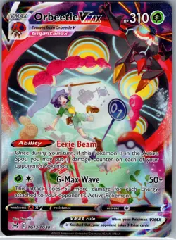 Orbeetle VMAX TG13/TG30 SWSH11: Lost Origin Trainer Gallery - Pokemon Card - NM - Image 1