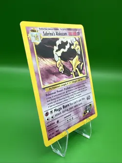 Pokemon Alakazam Sabrina's 16/132 Holo Rare Gym Challenge TCG Card NM WOTC 2000 - Image 2