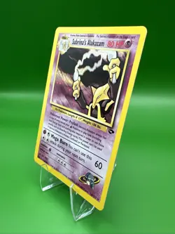 Pokemon Alakazam Sabrina's 16/132 Holo Rare Gym Challenge TCG Card NM WOTC 2000 - Image 3