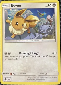 Eevee SM235 Sm Promo Holo (See Photos) - Pokemon Card - Image 1