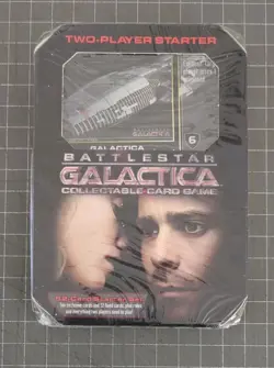 Battlestar Galactica BSG CCG Two Player 62 Card Starter Set NEW SEALED - Image 1