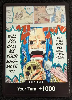 One Piece TCG - DON Card!!! (Nefeltari Vivi) - Kingdoms of Intrigue - OP04 - Image 1