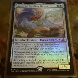 Aang, Airbending Master (Extended Art) Foil MTG Avatar The Last Airbender - Image 1