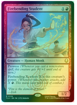 Firebending Student - Foil Avatar MTG - Image 1