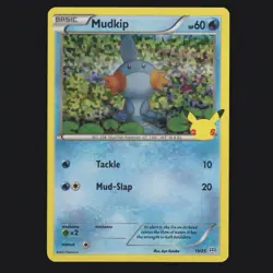 Mudkip 19/25 McDonald's 25th Anniversary Set Confetti Holo Pokemon TCG NM 🔥 - Image 1
