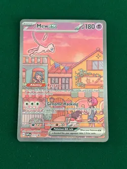 Pokemon TCG Mew EX SVP 053 Scarlet & Violet 151 Black Star Promo NM/Mint - Image 1