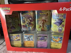 Sam’s Club Pokemon 151 Mini Tin 4 Pack NEW/SEALED/SHIPS FAST - Image 1