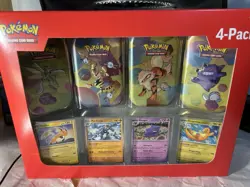 Sam’s Club Pokemon 151 Mini Tin 4 Pack NEW/SEALED/SHIPS FAST - Image 3
