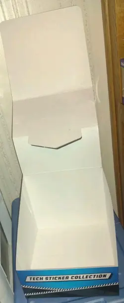 Pokemon TCG Prismatic Evol Black Bolt Tech Sticker Collection Display Box Empty - Image 4