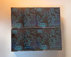 4x Phantasmal Flames Pokemon Center Elite Trainer Box ETB Brand New - OPEN CASE - Image 2