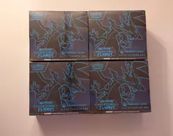 4x Phantasmal Flames Pokemon Center Elite Trainer Box ETB - OPEN CASE - Image 2