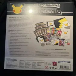 Pokemon Center Celebrations 25th!! Elite Trainer Box ETB Pokemon TCG SEALED - Image 2