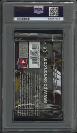 2013 POKEMON INT'L BLACK & WHITE LEGENDARY TREASURES FOIL PACK RESHIRAM - Image 2