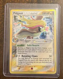 Pokemon Pidgeot Holon Phantoms 2006 Reverse Holo Rare14/110 Delta Species LP - Image 1