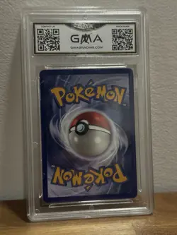 ALAKAZAM 1999 POKEMON BASE SET #1 GMA 8 NM-MT REGRADEU - Image 2