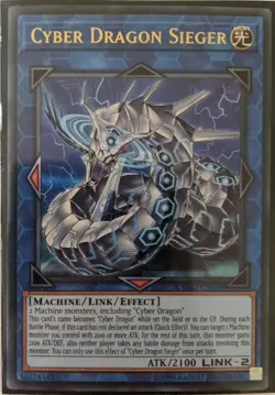 YuGiOh Cyber Dragon Sieger Ultra Rare CYHO-EN046 - Image 1