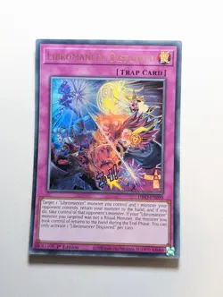 YUGIOH TCG DIFO-EN090 Libromancer Displaced Ultra Rare 1st Edition - Image 1