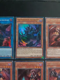 Lotto yugioh deck Abisso Bruciante Cherubino Angelo D'EbanoRubic Malebranche Far - Image 5