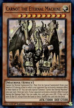 Yu-Gi-Oh! Carnot the Eternal Machine 1st Ed. PHNI-EN024 Ultra Rare NM/LP x1 - Image 1