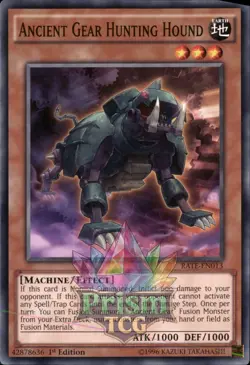 1st Ed Ancient Gear Hunting Hound RATE-EN013 Yugioh - Image 1