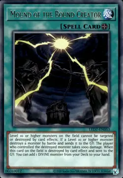 Mound Of The Bound Creator - Rare LED7-EN053 - NM - YuGiOh - Image 1