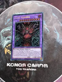 SUDA-EN036 “Saint Azamina” Secret Rare 1st Edition YuGiOh IN STOCK NOW! - Image 1