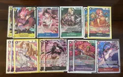 One Piece TCG SR LOT of 74 Foil Cards English Mixed Sets All NM - Image 2