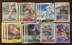 One Piece TCG SR LOT of 74 Foil Cards English Mixed Sets All NM - Image 4